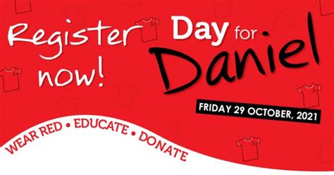 Day For Daniel On Friday 29 October Aussie Childcare Network