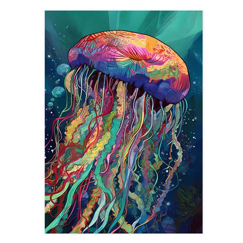 Beautiful Jellyfish Art