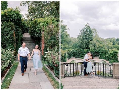 Secret Garden Engagement Session | Georgetown DC Couples' Photos | Xiu
