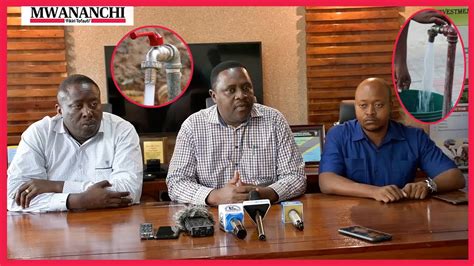 Serikali Yatoa Tahadhari Watu Watumie Maji Kwa Uangalifu Youtube