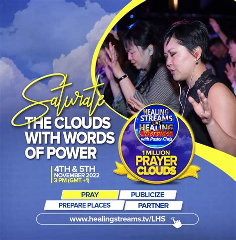 Saturating The Clouds With Prayer As Healing Streams Live Healing