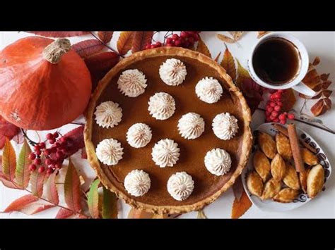 Przepis Na Dynie Tarta Dyniowa Na S Odko Pumpkin Pie Youtube