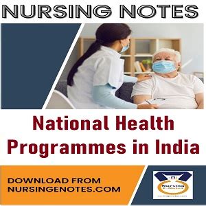 National Health Programmes In India Pdf Nursingnotes