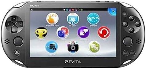 Sony Slim Model Pch Wifi Edition Vita Play Station Black Video