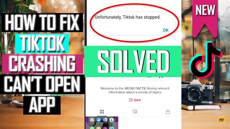 How To Fix Unfortunately TikTok Has Stopped Working TikTok Crashing