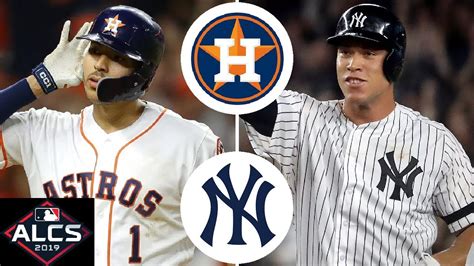 Houston Astros Vs New York Yankees Highlights Alcs Game