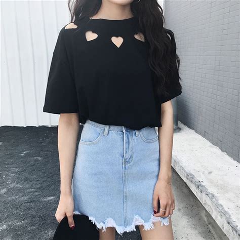 Women Summer Round Collar Summer Solid Color Loose Short Sleeve Casual