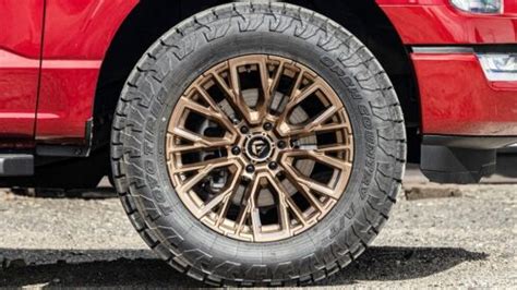 20x10 Fuel Wheels D850 Rebar 6 Platinum Bronze Milled Off Road Rims
