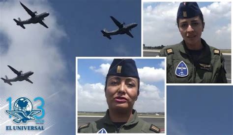 Por Primera Vez Mujeres Piloto Volar N Cielo De La Cdmx En Desfile