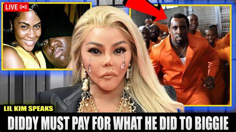 Lil Kim Want Diddy In Jail For Klling Biggie 🔴live Now Youtube