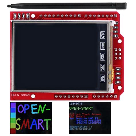 Inch Tft Lcd Display Module Touch Screen Shield Ili Ic Onboard