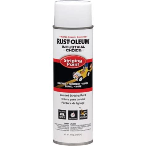 Rust Oleum Striping Paint 20 Oz White 1691838V 1 Fred Meyer