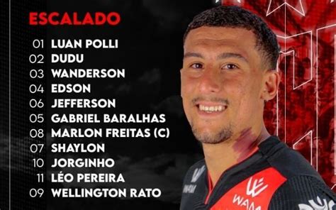 Atlético GO define escalação para enfrentar o Flamengo Coluna do Fla