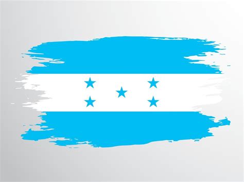 bandera del país de honduras. 12319435 Vector en Vecteezy