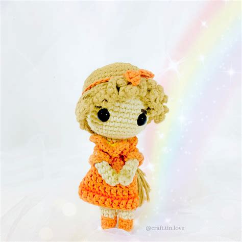 Pepa Madrigal Crochet Pattern Amigurumi Doll Encanto Patron De