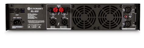 Crown Audio Xli Two Channel W Power Amplifier Xli Studio