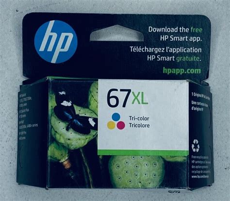 Genuine HP 67XL High Yield Black Original Ink Cartridge 3YM57AN 140