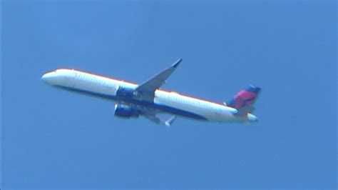 Delta Airlines Airbus A Sl N Dn Dl Bos Dtw Youtube