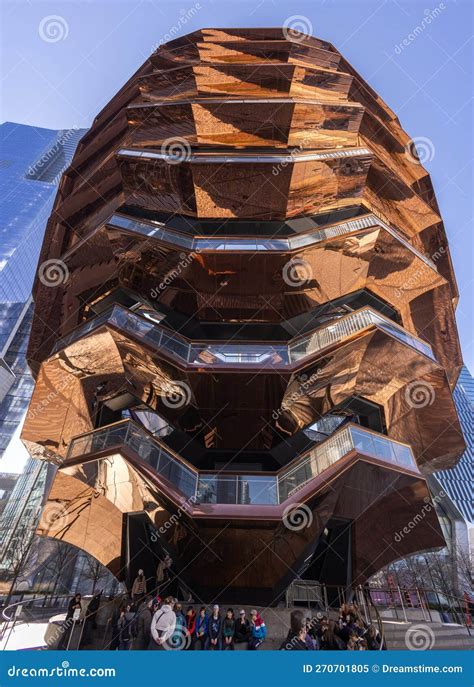 The Vessel At Hudson Yards In Manhattan Travel Photography Editorial