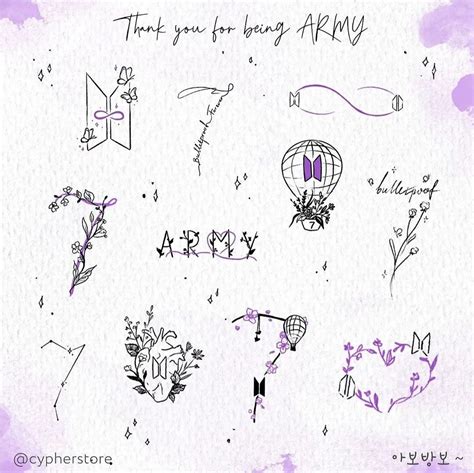 Pin By Seafong On Diy Bts Tattoos Small Tattoos Bts Drawings