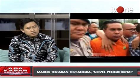 Pelaku Sebut Novel Baswedan Pengkhianat Pakar Gestur Belum Tentu