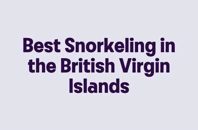 Best Snorkeling in the British Virgin Islands