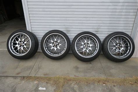 Jdm Bbs Rgr Wheels Set J Pcd Zr No Tires