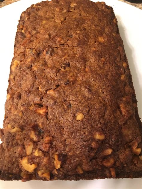 Apple Cinnamon Walnut Bread