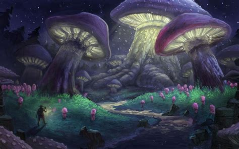 Mushroom Fairy Wallpapers Wallpaper Cave