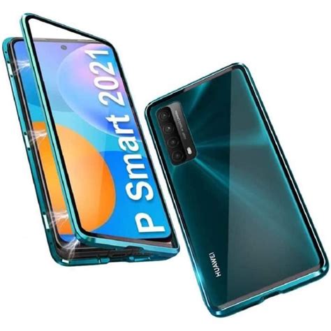 Coque Huawei P Smart 2021 360 Degrés Protection Magnétique Adsorption