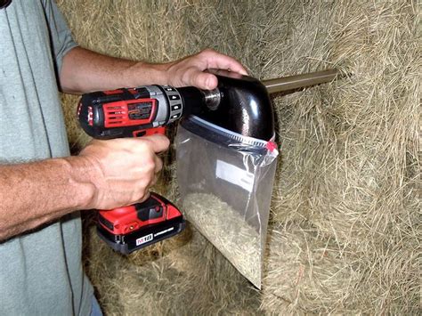 Hay Core Sampler Choosing The Best Tool For Forage Testing Certified