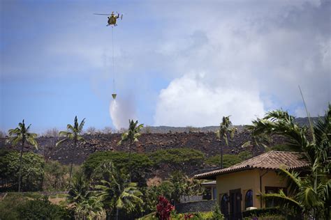 West Maui Brushfire Prompts Evacuation Order In Kaanapali - Honolulu ...