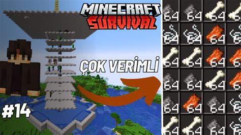 EN İYİ SINIRSIZ XP VE MOB FARMI NASIL YAPILIR MİNECRAFT SURVİVAL 1