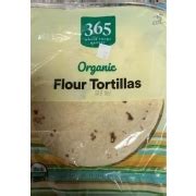 Whole Foods Market Flour Tortillas Organic Calories Nutrition