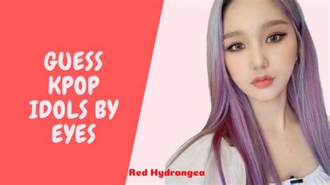 Kpop Game Guess Kpop Idols By Eyes Youtube