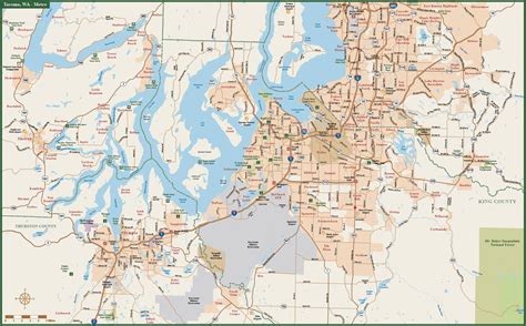 Tacoma to Olympia Metro Map | Digital| Creative Force