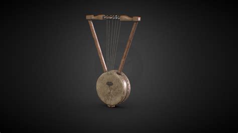 Ethiopian krar instrument - Buy Royalty Free 3D model by Bereket.fbx (@gmxv48) [e557bc0 ...