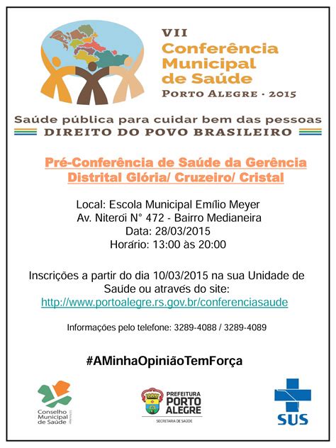 7ª Conferência Municipal de Saúde