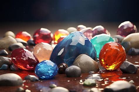 Premium Photo | Precious stones