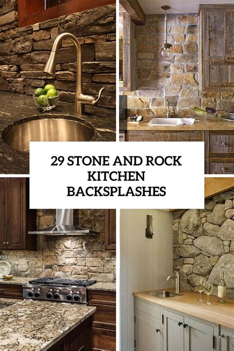 Fieldstone Veneer Kitchen Backsplash Things In The Kitchen