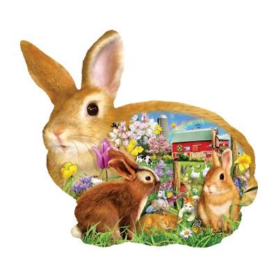 Lori Schory Springtime Bunnies 1000 Teile SUNSOUT Puzzle Online