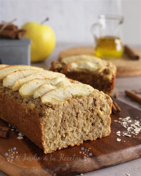 Bizcocho De Avena Y Manzana Receta Saludable