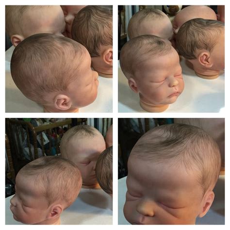 Reborn Hair Painting Baby Doll Hair Baby Doll Nursery Reborn Dolls