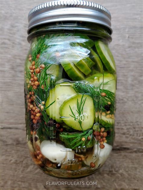 Garlic Dill Pickles Flavorful Eats