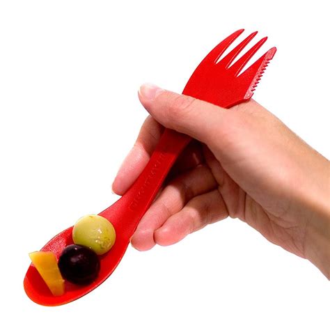 Spork Original with Full-Sized Spoon, Fork and Knife Edge - Adventure Pro Zone