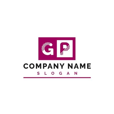 Premium Vector Gp Letter Logo Design Gp Letter Logo Vector