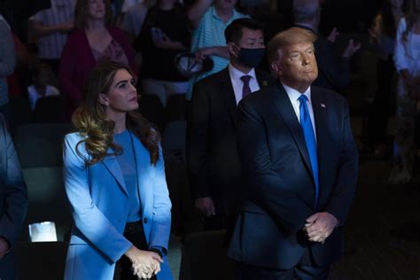 Hope Hicks Meets With Ny Prosecutors Investigating Trump