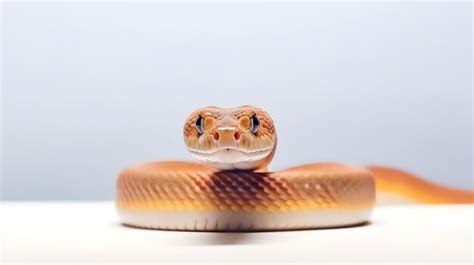 Premium Ai Image Photo Of A Cute Corn Snake Isolated On White Background