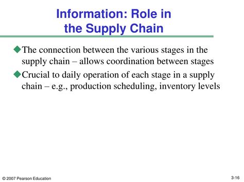 Ppt Chapter 3 Supply Chain Drivers And Obstacles Powerpoint