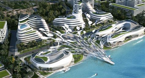 Oceans Heaven By Caa Architects Eco City Futuristic City Future